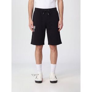 Off-White Men High-Waisted Cotton Shorts Off-White With Drawstring And Logo